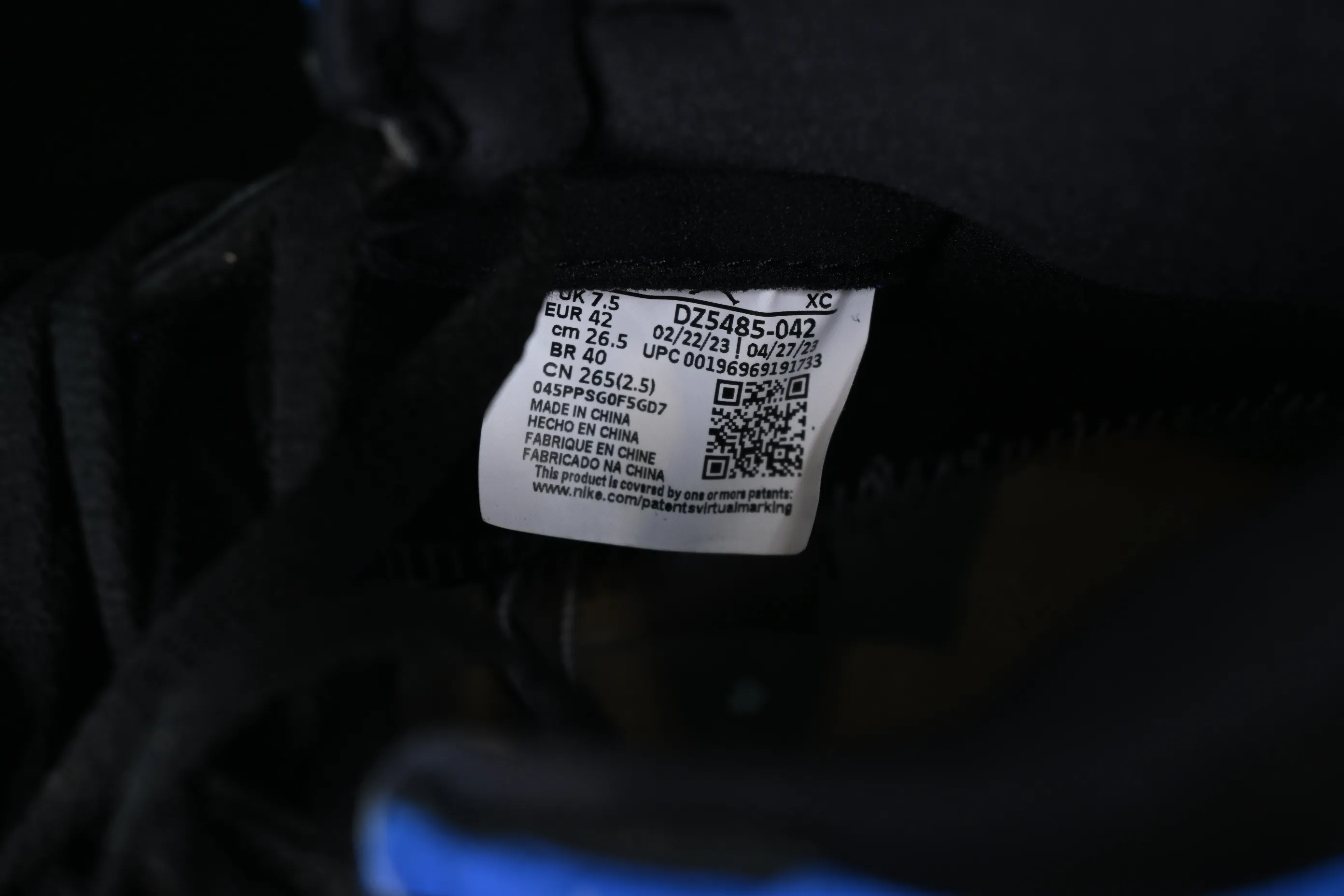 All categories Air Jordan Jordan series basketball shoes Air Jordan 1 High foreign trade version Air Jordan 1 High OG "Reimagined" AJ1 Joe 1 new royal blue DZ5485-042